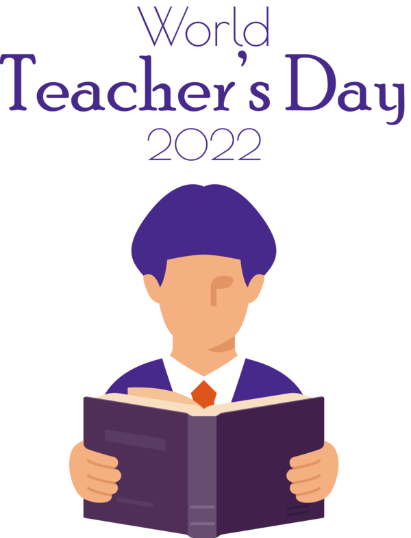 Transparent World Teacher's Day Cartoon Drawing Human for Teachers' Days for World Teachers Day