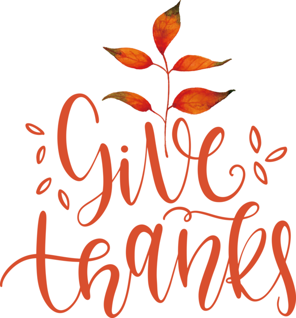 Transparent Thanksgiving Leaf Design Floral design for Give Thanks for Thanksgiving