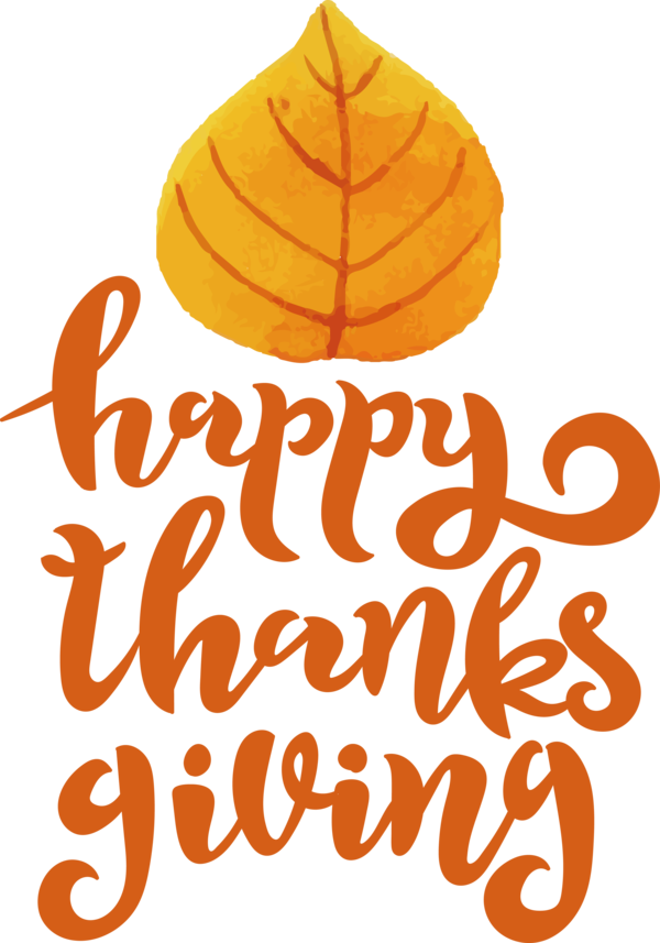 Transparent Thanksgiving Leaf Logo Line for Happy Thanksgiving for Thanksgiving