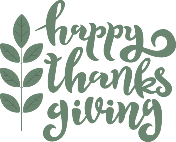 Transparent Thanksgiving Leaf Logo Font for Happy Thanksgiving for Thanksgiving