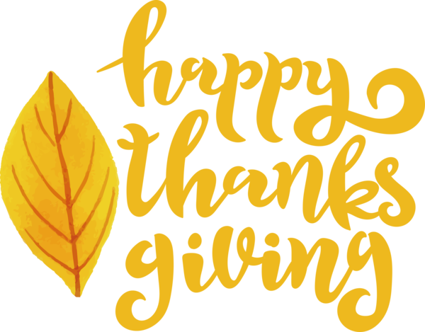 Transparent Thanksgiving Leaf Logo Line for Happy Thanksgiving for Thanksgiving
