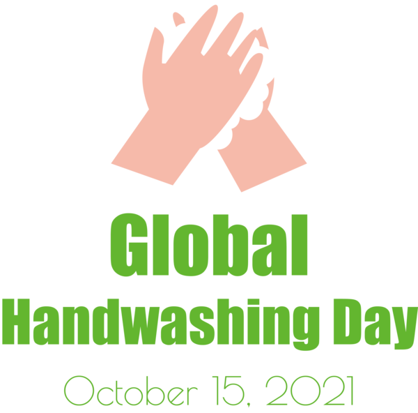 Transparent Global Handwashing Day Kandersteg International Scout Centre Logo Line for Hand washing for Global Handwashing Day
