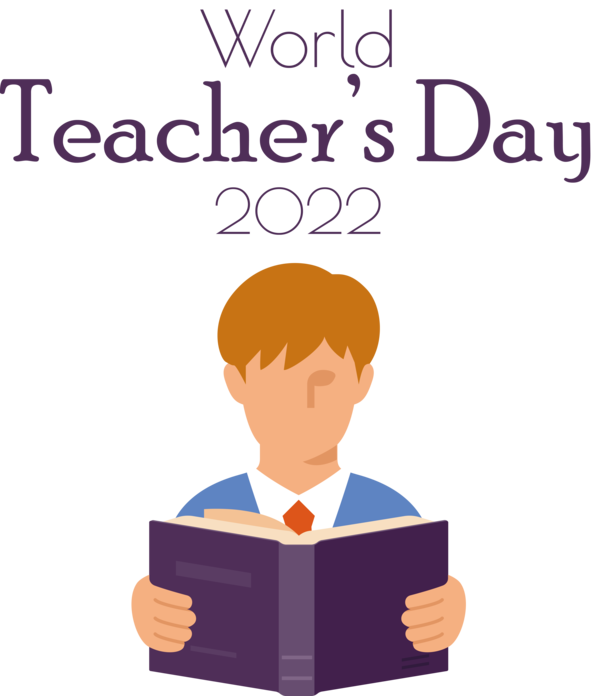 Transparent World Teacher's Day Human Cartoon Line for Teachers' Days for World Teachers Day