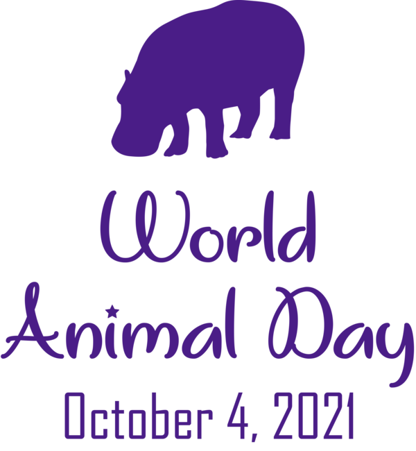 Transparent World Animal Day Human Snout Dog for Animal Day for World Animal Day