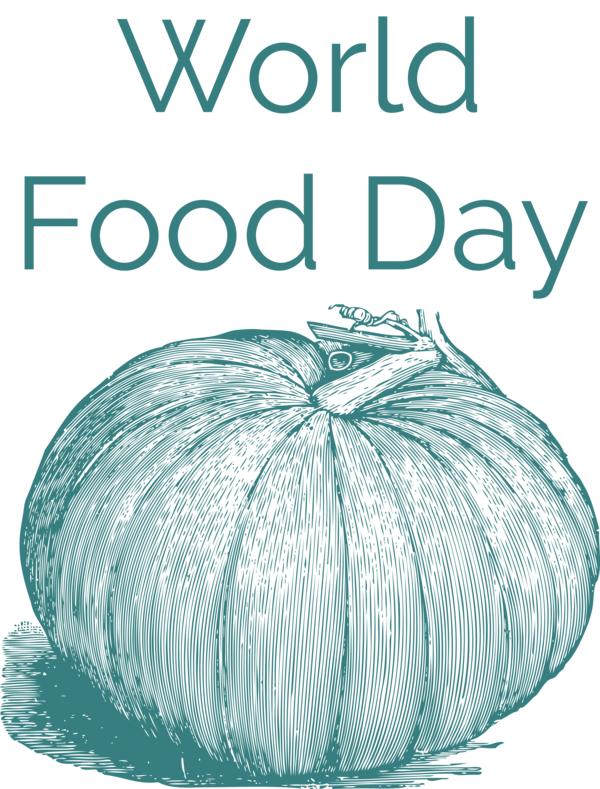 Transparent World Food Day Design Drawing Painting for Food Day for World Food Day