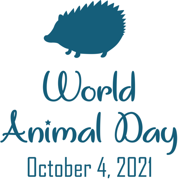 Transparent World Animal Day Logo Line Microsoft Azure for Animal Day for World Animal Day