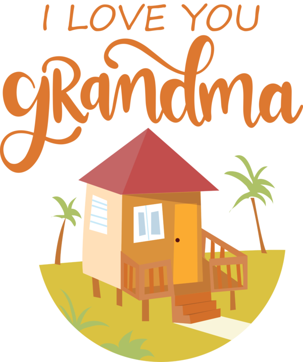Transparent National Grandparents Day Logo Line Meter for Grandmothers Day for National Grandparents Day