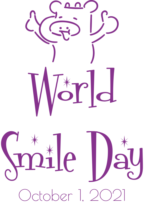 Transparent World Smile Day Human Logo Line for Smile Day for World Smile Day