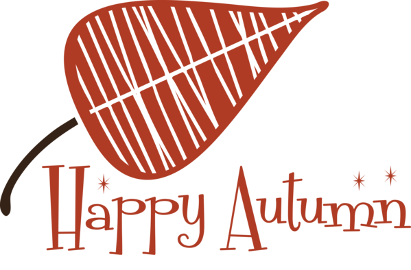 Transparent thanksgiving Logo Design Line for Hello Autumn for Thanksgiving