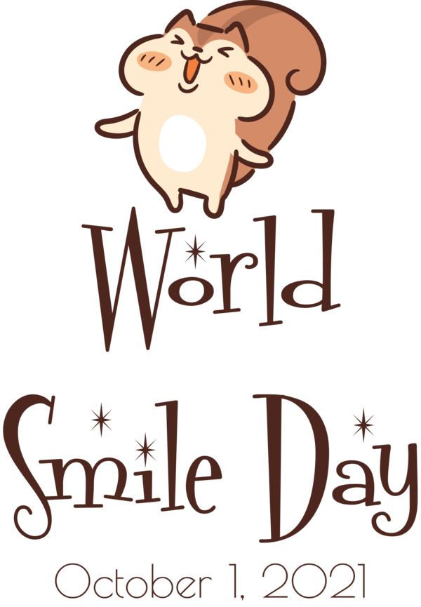 Transparent World Smile Day Human Logo Cartoon for Smile Day for World Smile Day