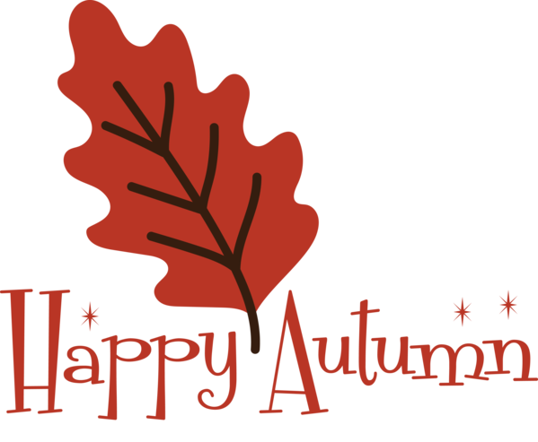 Transparent thanksgiving Flower Leaf Logo for Hello Autumn for Thanksgiving