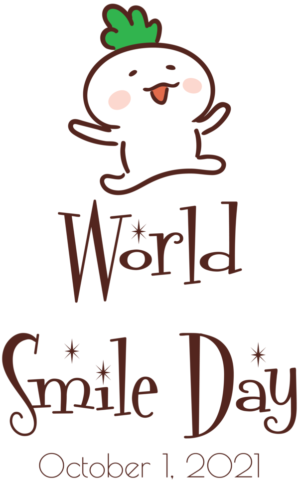 Transparent World Smile Day Logo Line Happiness for Smile Day for World Smile Day