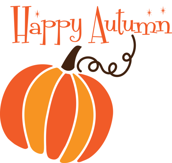 Transparent thanksgiving Vegetable Pumpkin Logo for Hello Autumn for Thanksgiving