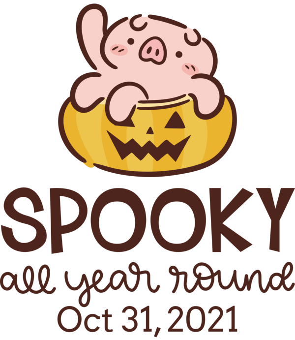 Transparent Halloween Human Logo Behavior for Happy Halloween for Halloween