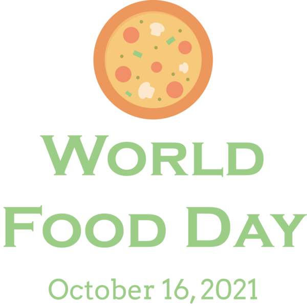 Transparent World Food Day Logo Font Line for Food Day for World Food Day