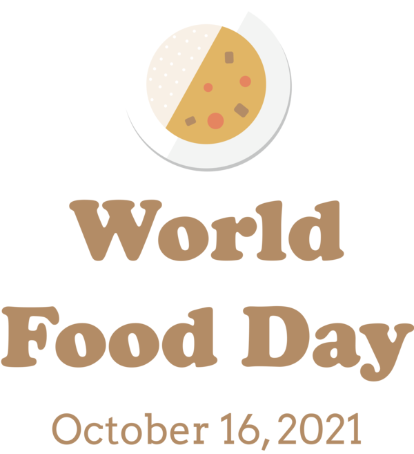 Transparent World Food Day Coffee Logo Meter for Food Day for World Food Day