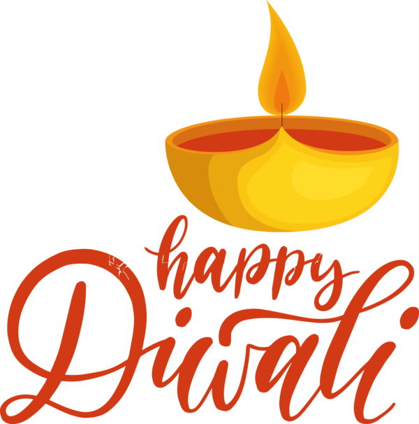 Transparent Diwali Logo Line Meter for Happy Diwali for Diwali