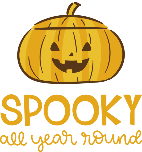 Transparent Halloween Jack-o'-lantern Squash Line for Happy Halloween for Halloween