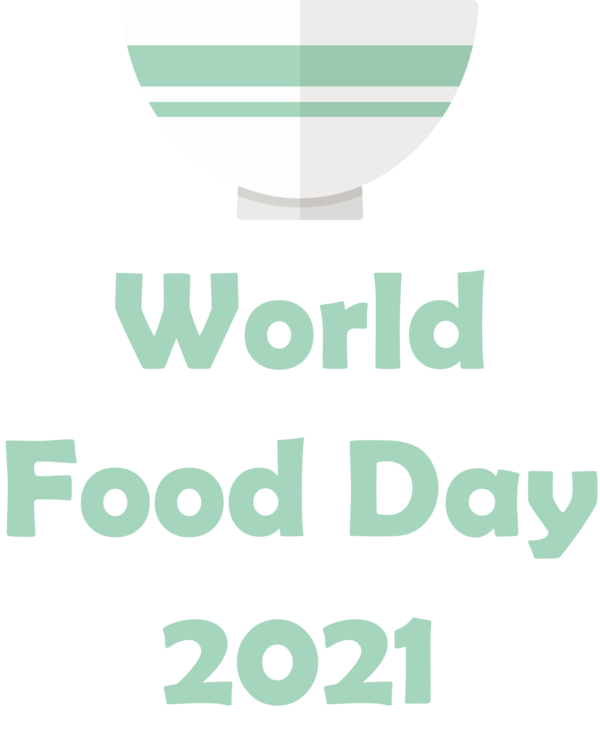 Transparent World Food Day Design Logo Font for Food Day for World Food Day