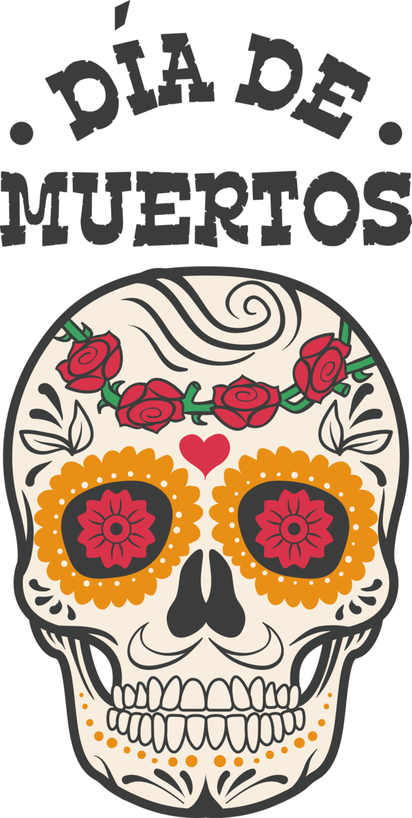 Transparent Day of the Dead Mexican cuisine Calavera Day of the Dead for Día de Muertos for Day Of The Dead