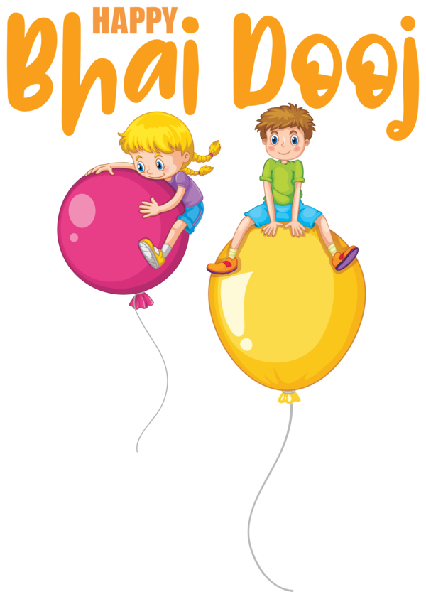 Transparent Bhai Dooj Royalty-free Toy balloon Balloon for Bhai Beej for Bhai Dooj