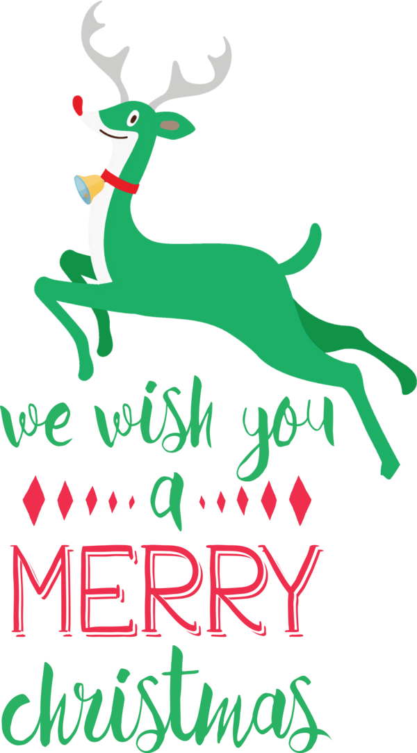 Transparent Christmas Christmas Day Design Rudolph for Merry Christmas for Christmas