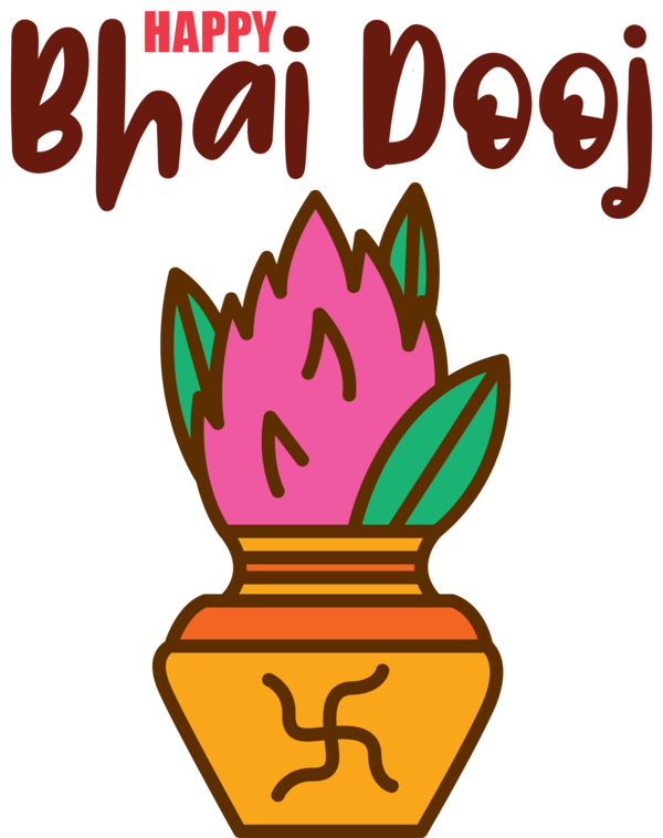 Transparent Bhai Dooj India Vector Festival for Bhai Beej for Bhai Dooj