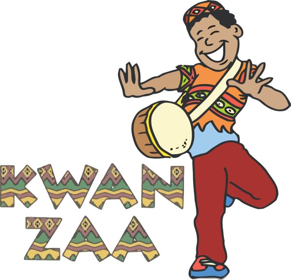 Transparent Kwanzaa Hand Drum Sports equipment Human for Happy Kwanzaa for Kwanzaa