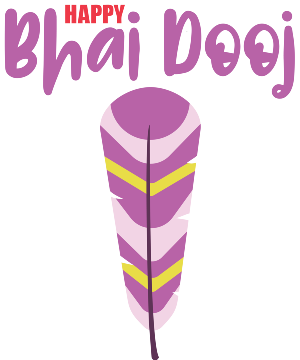 Transparent Bhai Dooj Design Logo Line for Bhai Beej for Bhai Dooj