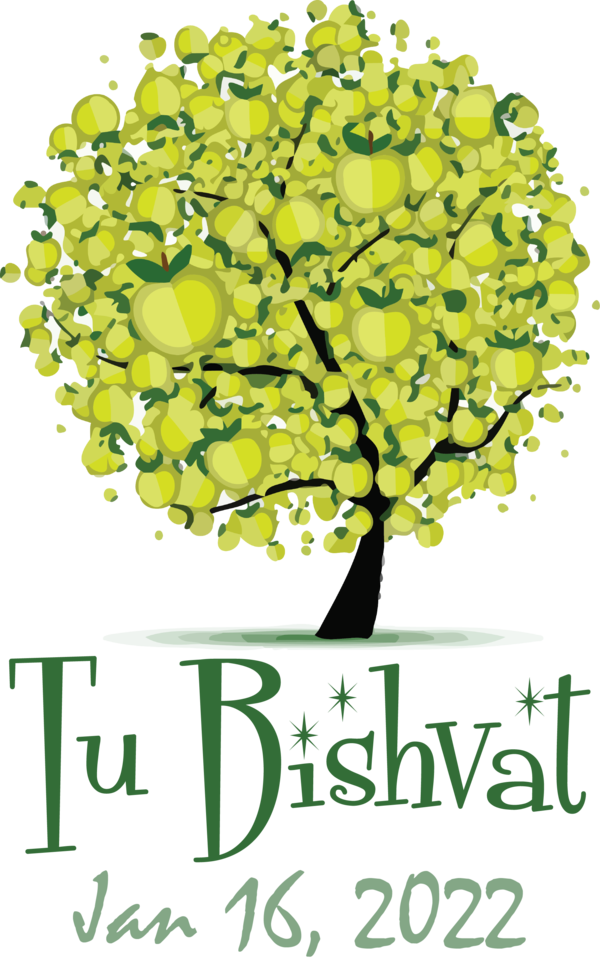 Transparent Tu Bishvat Juice Fruit tree Apple for Tu Bishvat Tree for Tu Bishvat