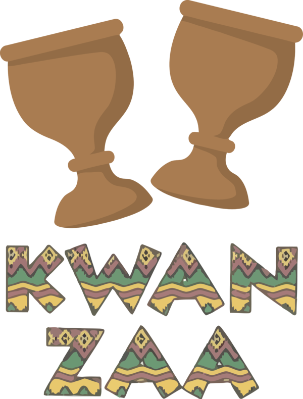 Transparent Kwanzaa Design Line Recreation for Happy Kwanzaa for Kwanzaa