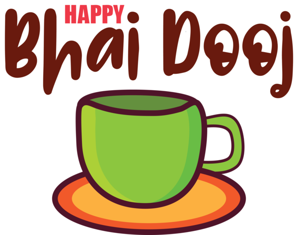Transparent Bhai Dooj Coffee Coffee cup Teachers' Day for Bhai Beej for Bhai Dooj