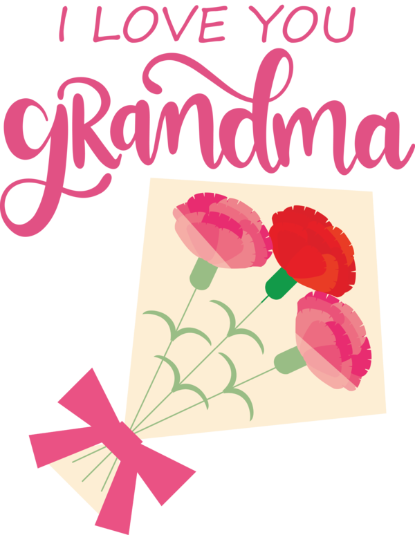 Transparent National Grandparents Day Floral design Design Cut flowers for Grandmothers Day for National Grandparents Day