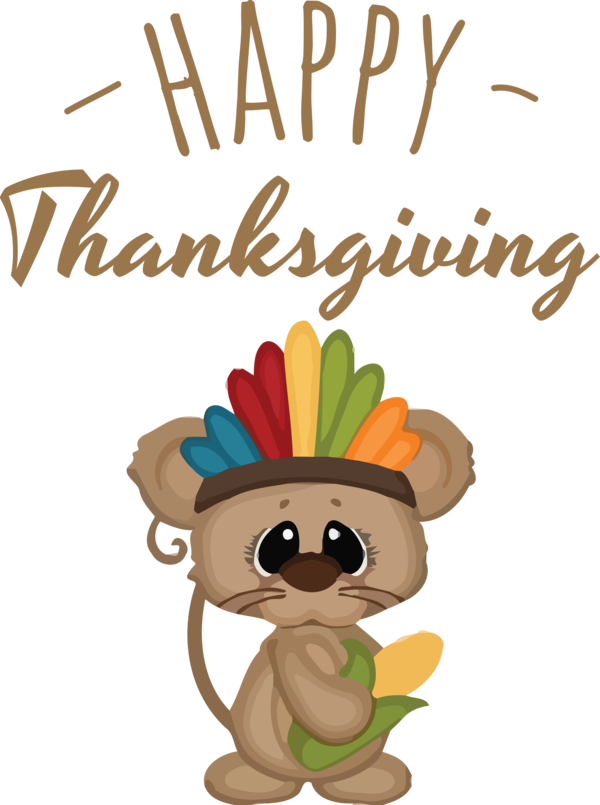 Transparent Thanksgiving Flower Street food Cartoon for Happy Thanksgiving for Thanksgiving
