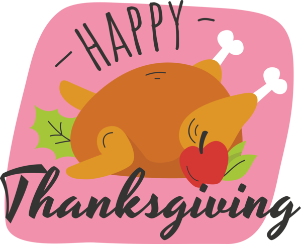 Transparent Thanksgiving Logo Cartoon Line for Happy Thanksgiving for Thanksgiving