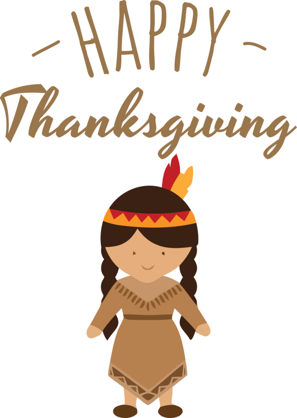 Transparent Thanksgiving Human Cartoon Logo for Happy Thanksgiving for Thanksgiving