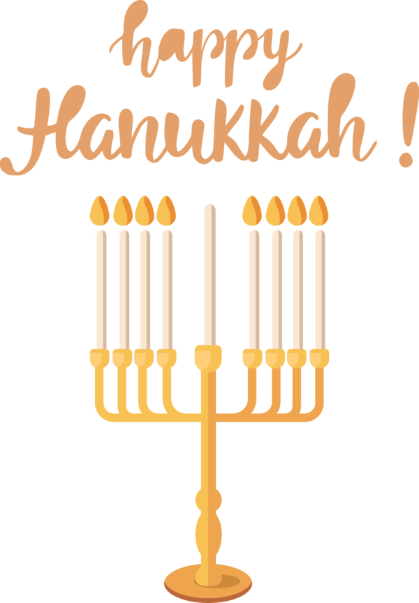 Transparent Hanukkah Candle Holder Candle Line for Happy Hanukkah for Hanukkah