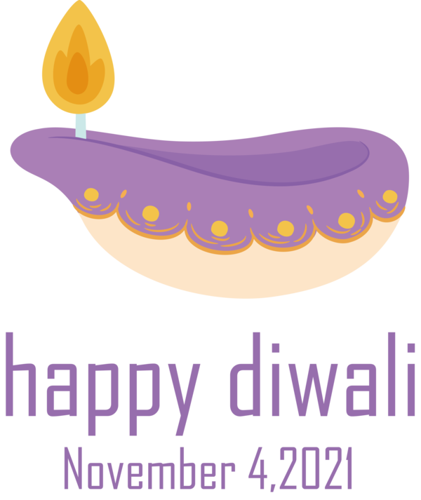 Transparent Diwali Line Design Yellow for Happy Diwali for Diwali