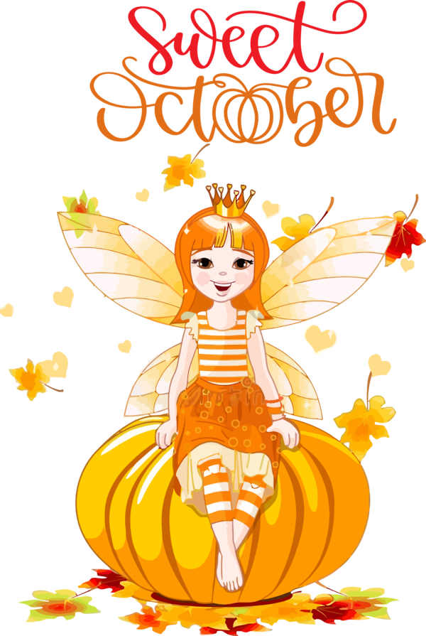 Transparent thanksgiving Fairy Royalty-free Featurepics for Hello October for Thanksgiving