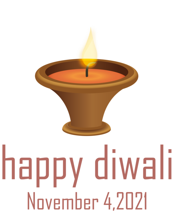 Transparent Diwali Design Wax for Happy Diwali for Diwali