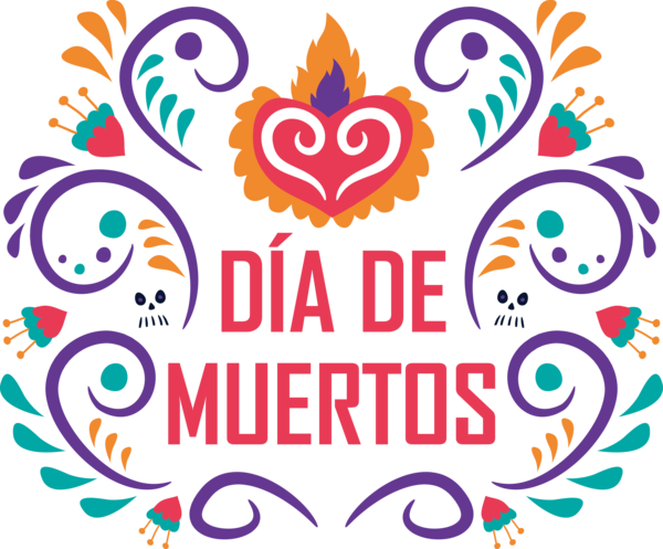 Transparent Day of the Dead La Calavera Catrina Day of The Dead - Sticker Sticker for Día de Muertos for Day Of The Dead