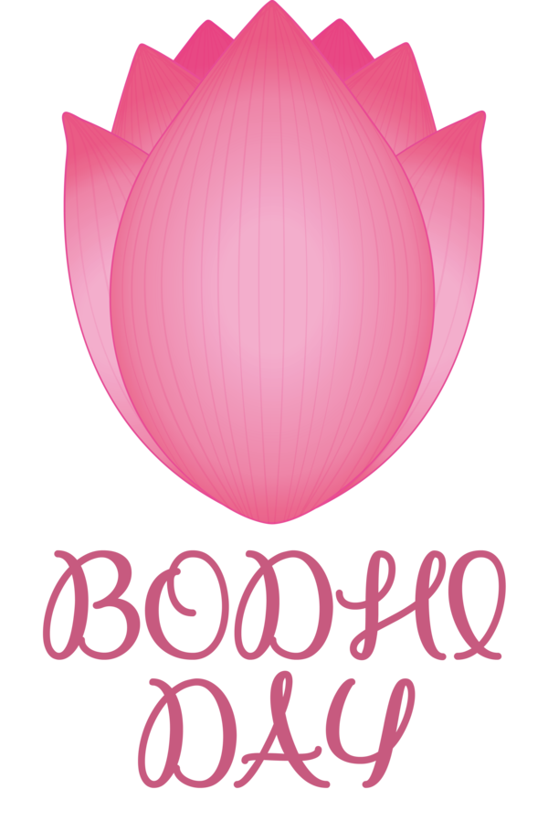 Transparent Bodhi Day Cut flowers Logo Flower for Bodhi for Bodhi Day