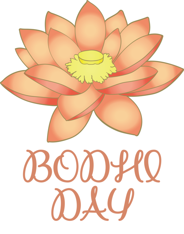 Transparent Bodhi Day David of Michelangelo Painting Flower for Bodhi for Bodhi Day