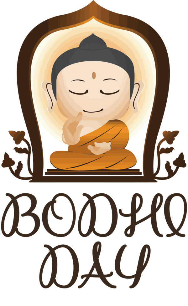 Transparent Bodhi Day Bodhi tree Bodhgaya Bihar Wat Traimit Withayaram Worawihan Dhammapada for Bodhi for Bodhi Day