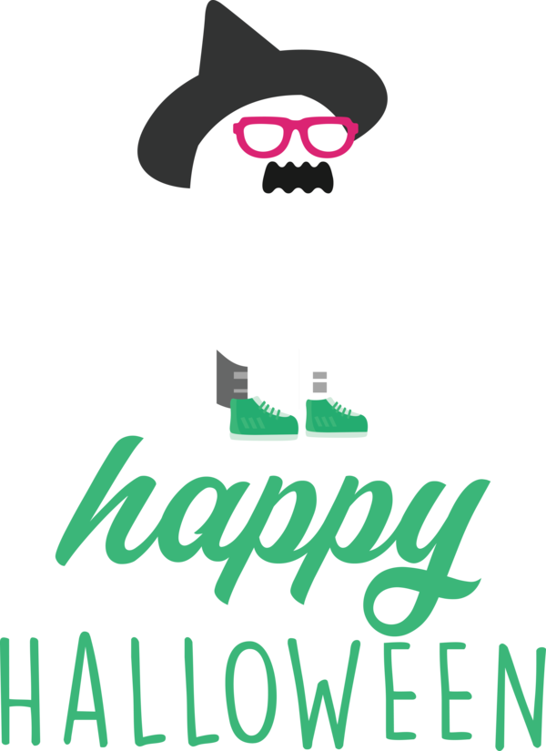 Transparent Halloween Design Logo Human for Happy Halloween for Halloween