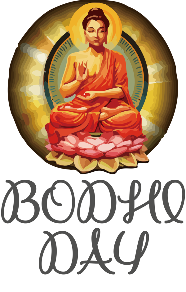 Transparent Bodhi Day Gautama Buddha Bodhi tree Bodhgaya Bihar Wat Traimit Withayaram Worawihan for Bodhi for Bodhi Day
