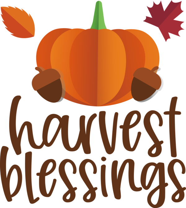 Transparent thanksgiving Jack-o'-lantern Vegetable Logo for Harvest for Thanksgiving