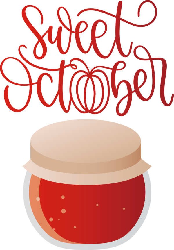 Transparent October Logo Line Meter for Sweet October for October