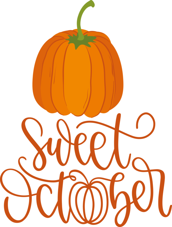 Transparent October Jack-o'-lantern Squash Winter squash for Sweet October for October