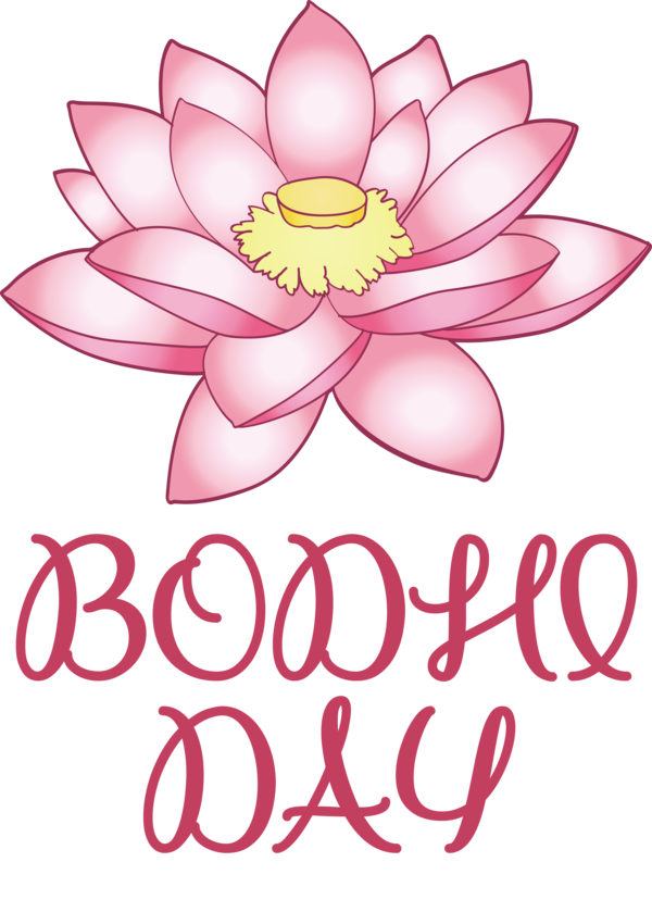 Transparent Bodhi Day Floral design Flower Cut flowers for Bodhi for Bodhi Day